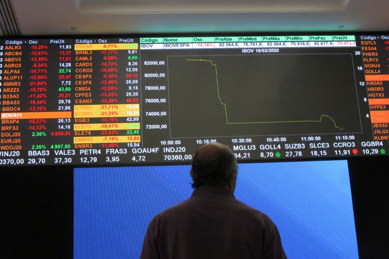 Brezilya piyasaları kapanışta düştü; Bovespa 1,08% paha kaybetti