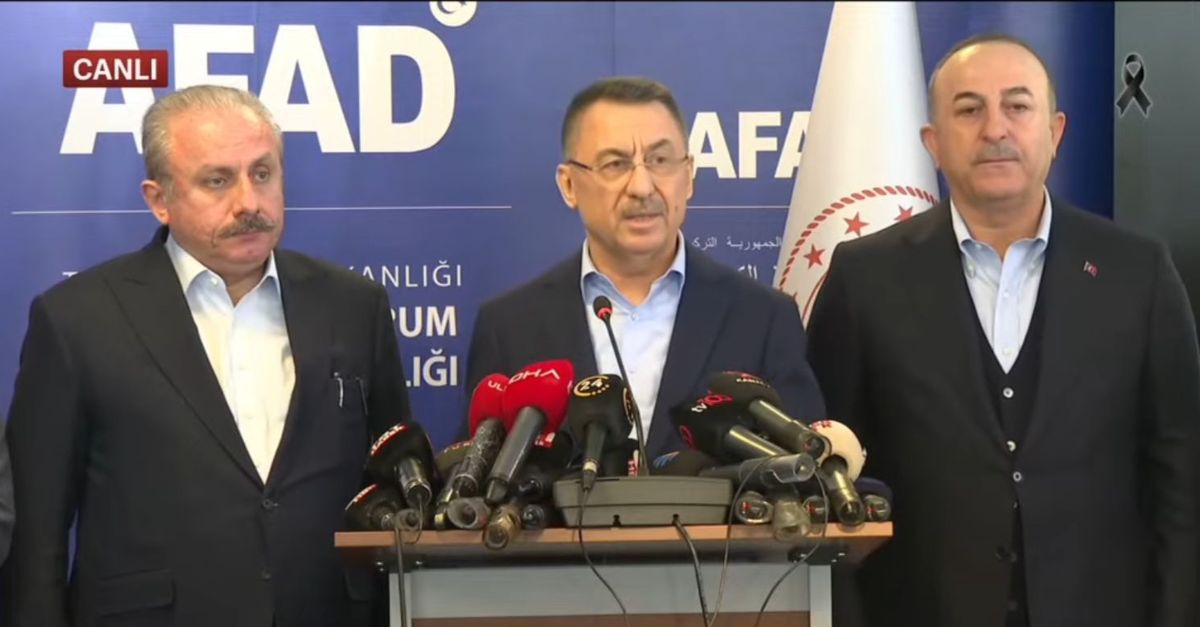 Cumhurbaşkanı Yardımcısı Oktay’dan birinci kıymetlendirme