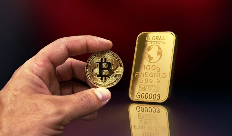 Banka payları düşerken, altın ve bitcoin el ele yükseliyor
