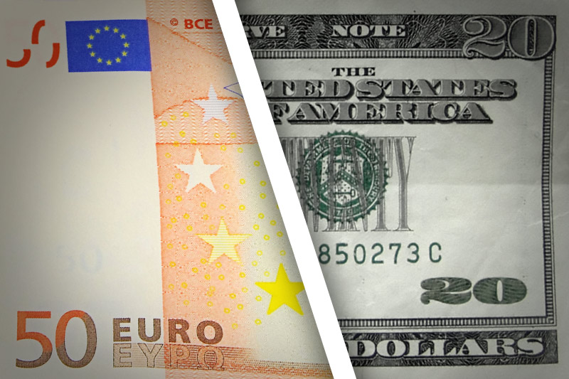 Euro, bugün dolar karşısında %2’ye yakın kayıp verdi